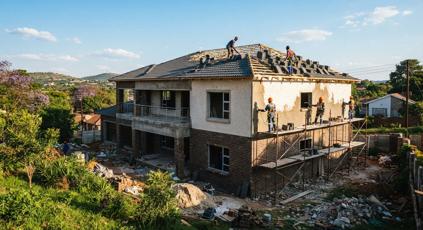 Newly completed family home built by Massive Construction